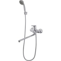 Смеситель для ванны Raiber Primo с душем, хром (R5002)