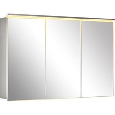 Зеркальный шкаф De Aqua Алюминиум 120 (AL 507 120 S)