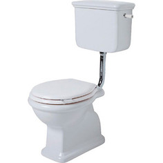 Унитаз с бачком Simas Lante белый с микролифтом (LA01bi + LA006bi/cr + LA28bi + D11cr)