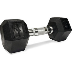 Гантель Starfit обрезиненная DB-301 8 кг, черная
