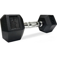 Гантель Starfit обрезиненная DB-301 9 кг, черная