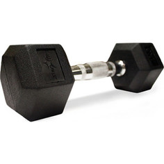 Гантель Starfit обрезиненная DB-301 4 кг, черная