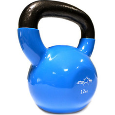 Гиря Starfit виниловая DB-401 12 кг, синяя