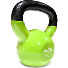 Гиря Starfit виниловая DB-401 8 кг, зеленая