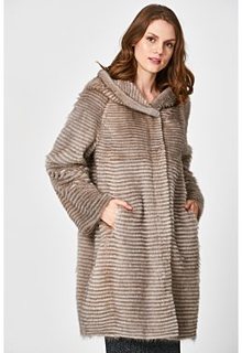 Облегченная норковая шуба Virtuale Fur Collection