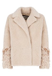 Шуба из овечьей шерсти Virtuale Fur Collection