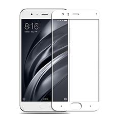 Защитное стекло Ainy для Xiaomi Mi6 Full Screen Cover 3D Hybrid 0.15mm White Ai-X033B