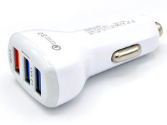 Зарядное устройство Innovation AZU-1QC USB QC3.0 - 2xUSB 2.4A White 14785