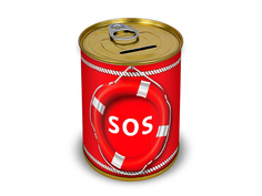 Копилка для денег Canned Money SOS 415591