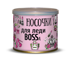 Носочки для леди BOSSa Canned Socks White 416185