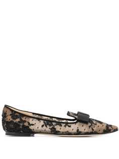 Jimmy Choo балетки с кружевом Gala