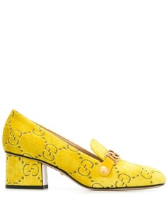 Gucci туфли-лодочки с узором GG