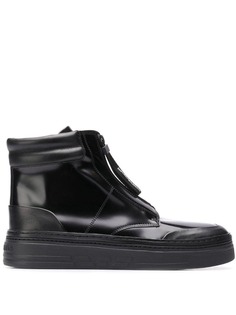 Emporio Armani хайтопы на молнии