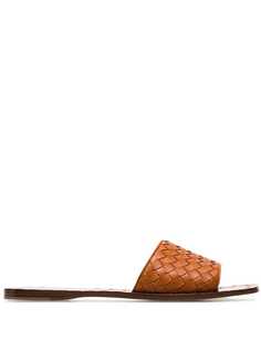 Bottega Veneta сандалии Ravello с плетением intrecciato