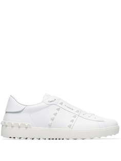 Valentino Garavani кроссовки с отделкой заклепками Rockstud