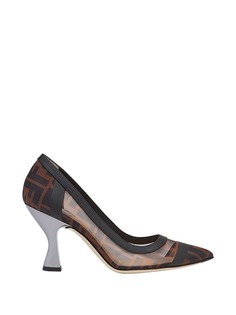 Fendi туфли с логотипом Zucca
