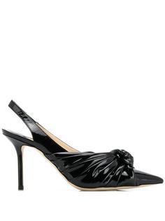 Jimmy Choo туфли-лодочки Annabell 85 с ремешком на пятке
