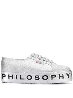 Philosophy Di Lorenzo Serafini кроссовки Superga на платформе с блестками