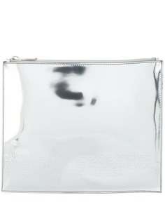 Calvin Klein top zip clutch bag