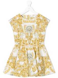 Young Versace платье с принтом в стиле "барокко"