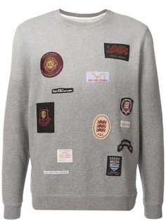 Kent & Curwen толстовка с нашивкой-логотипом