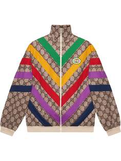 Gucci куртка с узором GG Supreme