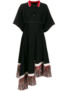 JW Anderson трикотажное платье с воротником-поло
