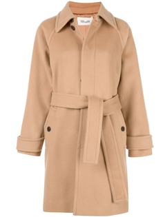 DVF Diane von Furstenberg пальто Lia с поясом