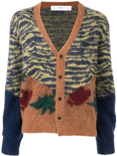 Toga Pulla кардиган с анималистичным принтом