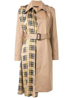 Blindness пальто в шотландскую клетку