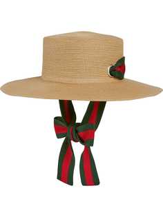 Gucci шляпа с завязками