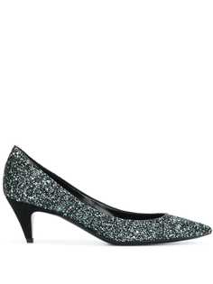 Saint Laurent туфли-лодочки Charlotte с блестками