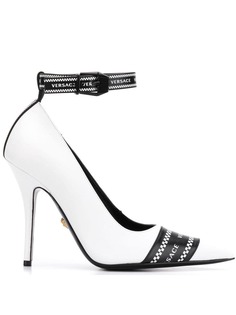 Versace туфли-лодочки с ремешком на щиколотке