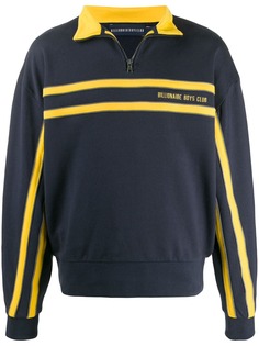 Billionaire Boys Club полосатый джемпер на молнии