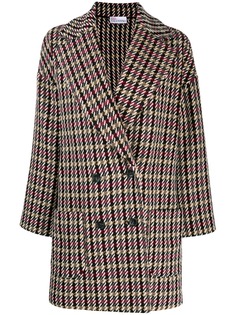 RED Valentino пальто в клетку