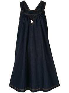 Karen Walker джинсовое платье Cascade