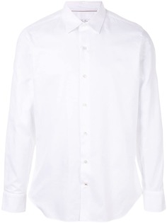 Loro Piana рубашка узкого кроя с длинными рукавами