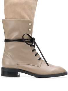 Stuart Weitzman ботинки на шнуровке