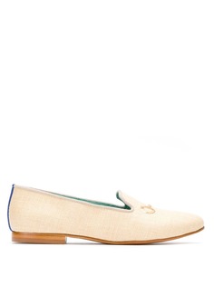 Blue Bird Shoes straw loafers
