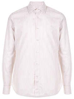 Ermenegildo Zegna рубашка в полоску
