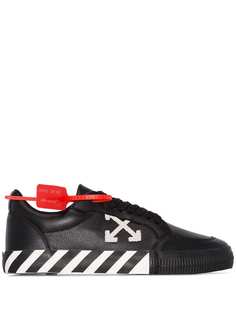 Off-White кеды с логотипом