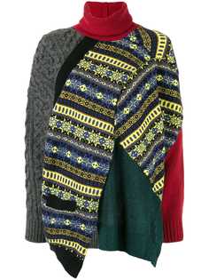 Kolor трикотажный джемпер с высоким воротником