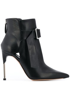 Alexander McQueen ботильоны с пряжкой спереди
