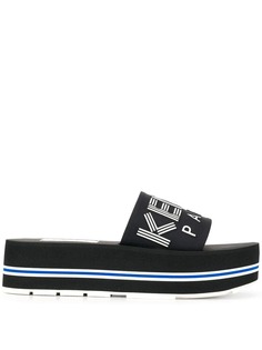 Kenzo шлепанцы с логотипом