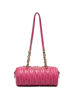 Miu Miu цилиндрическая стеганая сумка на плечо