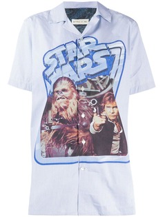 Etro рубашка с принтом Star Wars