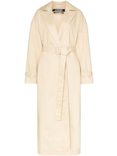 Jacquemus однобортный тренч