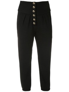 Andrea Bogosian button-up track trousers