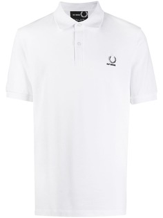 Raf Simons X Fred Perry рубашка-поло с декором Laurel