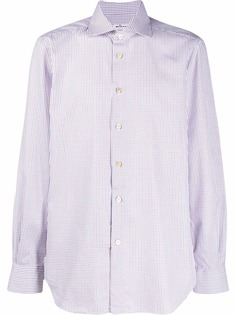 Kiton рубашка в клетку